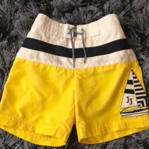 Janie and Jack swim trunks for boy!